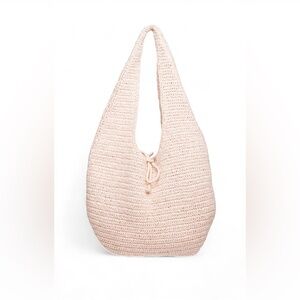 Saks Walter Baker Issey Raffia Hobo in color natural w/dust bag, NWT